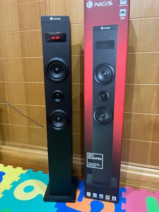 Altavoz Torre NGS SkyScraper Bluetooth 50W
