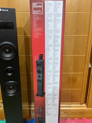Altavoz Torre NGS SkyScraper Bluetooth 50W