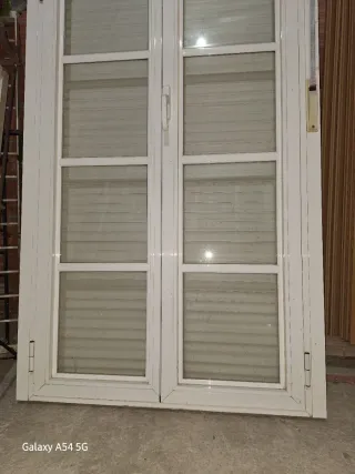 Balconera aluminio 105x230