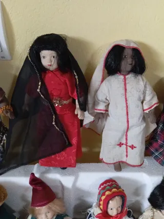 Colección Muñecas Porcelana Trajes Típicos