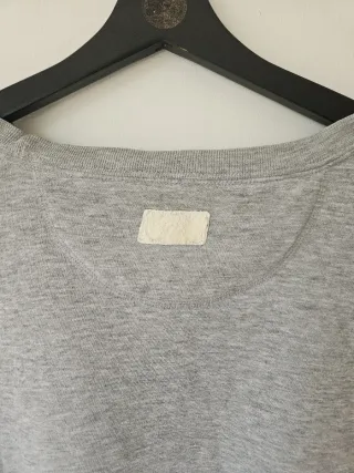 Sudadera Vintage Gordon College Gris