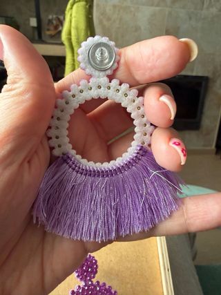 Pendientes Lila Nuevos