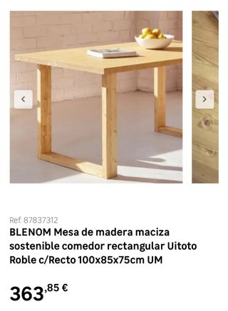Tavolo in legno massello NUOVO - stile nordico - 50% di sconto