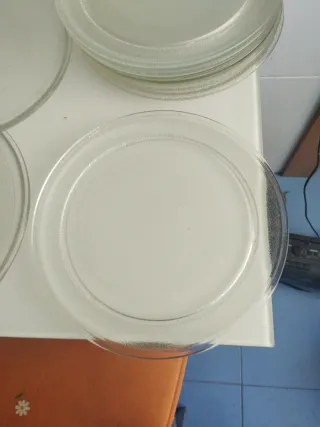 Platos de microondas de cristal