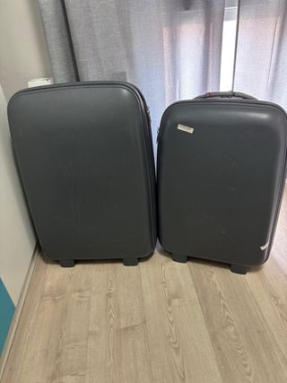 Maletas de viaje grises
