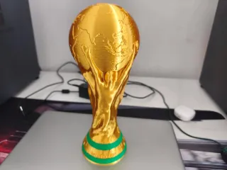 Copa del Mundo 3D impresa 28cm