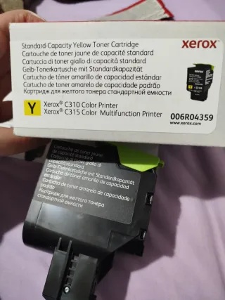 Cartucho Tóner Amarillo Xerox C310/C315