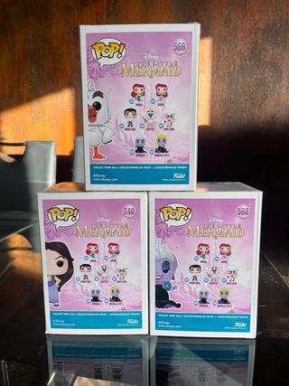 Funko Pop La Sirenita Ursula y Scuttle