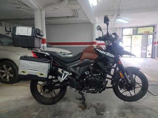 Macbor Montana Xr1 125 Negra y marron