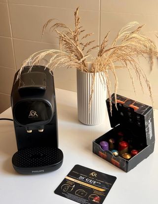 Cafetera Philips LOR Barista Negra