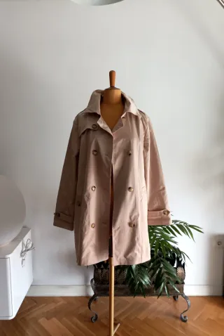 Gabardina Beige larga