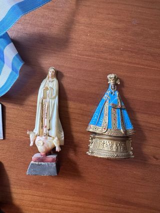 Lote de Vírgenes y Medallas Religiosas