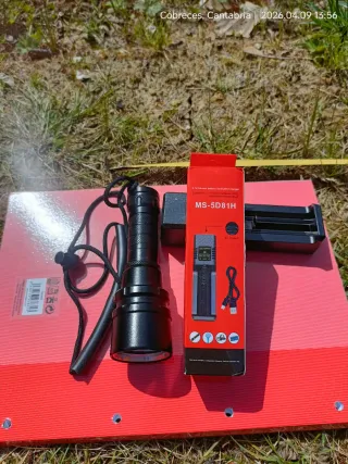 Linterna led pesca submarina - buceo