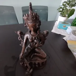 Figura Bronce Diosa Tara