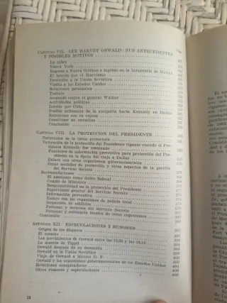 Informe Comisión Warren Asesinato Kennedy