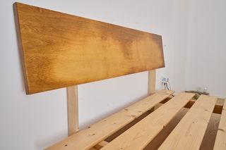 Cama King Madera Artesanal + Baúl