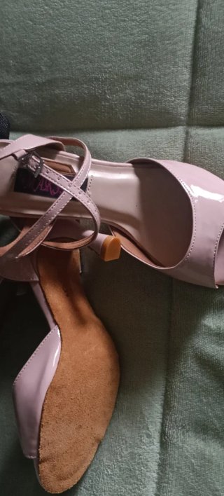 Zapatos de tango beige Talla 37.5