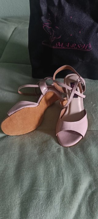 Zapatos de tango beige Talla 37.5