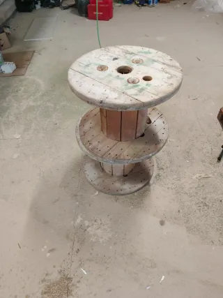 Bobina madera 64cm diámetro