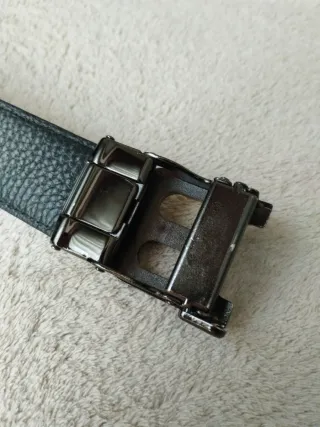 Cinturón Burberry Monogram Gris y Negro