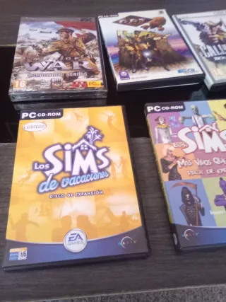 Lote Juegos PC: FIFA 10, Sims, Rainbow Six