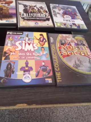 Lote Juegos PC: FIFA 10, Sims, Rainbow Six
