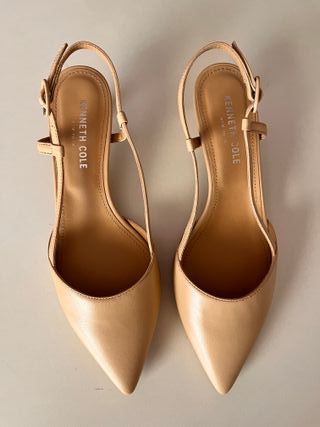 Scarpe Kenneth Cole beige punta