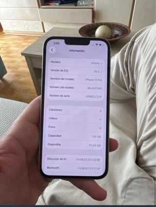 iPhone 13 Pro Max 93% bateria