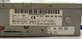 Sistema de Navegación GPS MERCEDES-BENZ CLASE E (W211) A2118200685 A2118200685