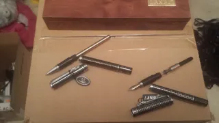 Astuccio per penne stilografiche e roller Lanbo