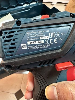 Taladro atornillador bosch