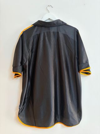 Camiseta Real Madrid 1999/2000 Adidas Negra Dorada