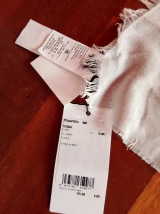 Estola Max Mara Blanca