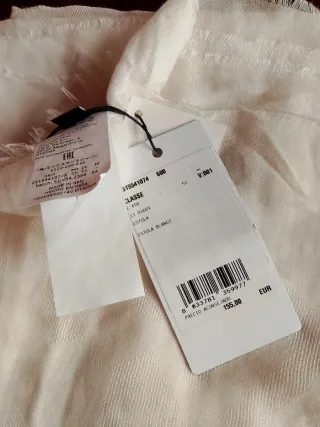 Estola Max Mara Blanca