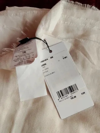 Estola Max Mara Blanca