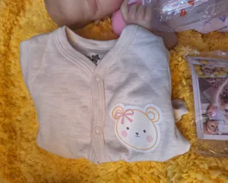 Bebé Reborn Vinilo/Tela + Accesorios