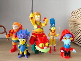 Pack 6 Figuras Simpson x MOTU
