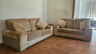 Sofás 2 y 3 plazas Pluma de oca – como nuevos