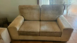 Sofás 2 y 3 plazas Pluma de oca – como nuevos