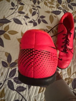 Zapatillas Nike Fútbol Sala Rojas
