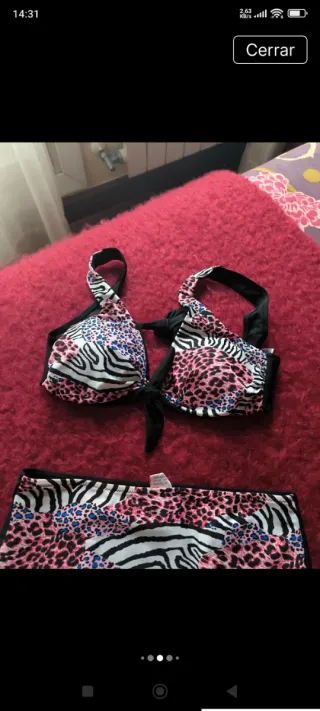 Bikini Mahina Talla L/40 Animal Print