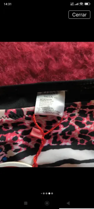 Bikini Mahina Talla L/40 Animal Print