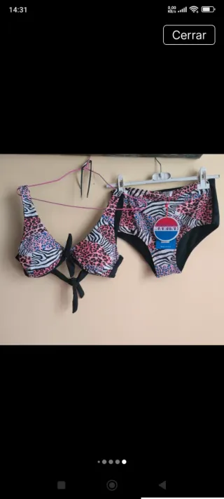 Bikini Mahina Talla L/40 Animal Print