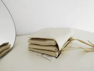 Bolso piel Zara beige