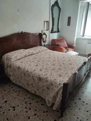 Letto Matrimoniale Stile Classico Legno