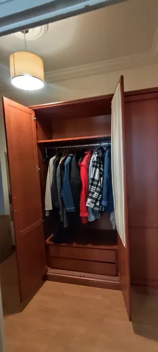 Armario Madera Maciza 3 Cuerpos