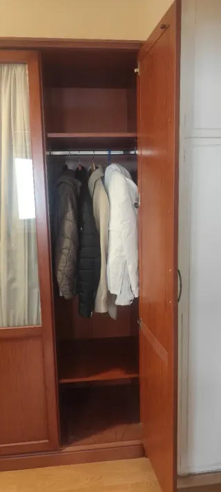 Armario Madera Maciza 3 Cuerpos