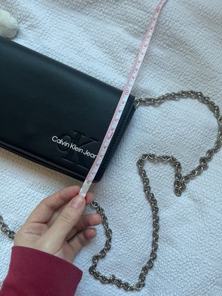 Bolso Calvin Klein Jeans Negro Cadena