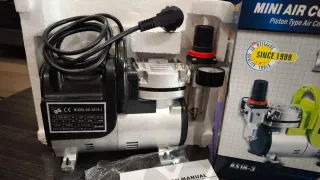 Compresor Aerografo AS18-3 Profesional