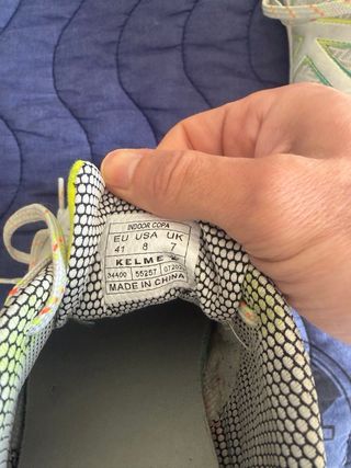 Zapatillas Kelme Fútbol Sala Talla 41.5